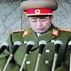 Bộ trưởng Quốc phòng Triều Tiên Kim Jong-Gak. (Nguồn: AFP)