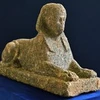 Bức tượng nhân sư bị đánh cắp có từ thời Ptolemaic. (Nguồn: AFP)