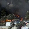 Khói đen bao trùm tại Quảng trường Pearl ở Bahrain trong vụ bạo động hồi tháng 3/2011. (Nguồn: AFP/TTXVN)