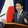 Ngày 15/3, Thủ tướng Nhật Bản Abe tuyên bố nước này có ý định tham gia đàm phán TPP. (Nguồn: Kyodo/TTXVN)
