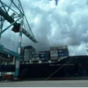 Một tàu chở container neo đậu tại cảng Tanjung Pelepas, Malaysia. (Nguồn: mima.gov.my)