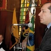 Thứ trưởng quốc phòng Ecuador Carlos Larre phát biểu tại hội nghị. (Nguồn: Bộ Quốc phòng Ecuador)