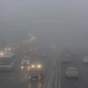 Sương mù bao phủ thành phố Hefei, tỉnh An Huy, miền Đông Trung Quốc. (Nguồn: AFP/TTXVN)
