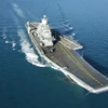 Mô hình tàu Vikrant trong tương lai không xa. (Ảnh: world-defece-review.blogspot.com)