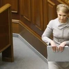 Thủ tướng Yulia Tymoshenko bị Quốc hội bãi chức trong phiên họp ngày 3/3. (Nguồn: AFP/TTXVN)