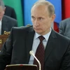 Thủ tướng Nga Vladimir Putin tại cuộc đàm phán ba bên về việc thành lập Liên minh thuế quan mới. (Nguồn: rian.ru)