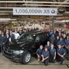 Chiếc xe X5 thứ 1 triệu được xuất xưởng. (Nguồn: Internet)