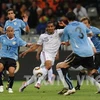 Trận Pháp-Uruguay hòa 0-0. (Nguồn: AFP/TTXVN)