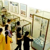 Trưng bày cổ vật tại Bảo tàng thành phố Cần Thơ. (Nguồn: baoanhdatmui.vn)