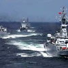 Tàu chiến của lực lượng hải quân Trung Quốc. (Nguồn: Internet)