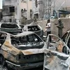 Hiện trường vụ đánh bom kép. (Nguồn: france24.com)