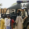 Lực lượng gìn giữ hòa bình MINURCAT tại Chad. (Nguồn: Internet)