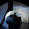 Phi công thực hành bay tập trên các mô hình máy bay chiến đấu F/A-18 Super Hornet tại DSTO. (Nguồn: dsto.defence.gov.au)