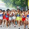 Các vận động viên tham gia giải chạy Báo Hà Nội mới lần thứ 36. (Nguồn: hanoimoi.com.vn)