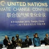 Quang cảnh buổi khai mạc vòng đàm phán mới của Liên hợp quốc về biến đổi khí hậu. (Nguồn: Getty Images)