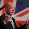 Bộ trưởng Ngoại giao Anh William Hague. (Nguồn: Getty Images)