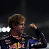 Sebastian Vettel về nhất vòng đua phân hạng tại Abu Dhabi. (Nguồn: Getty Images)