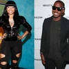 Cặp đôi rapper đình đám Kanye West và Nicki Minaj. (Nguồn: Internet)