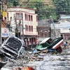 Quang cảnh sau sóng thần taịi nước láng giềng Chile. (Nguồn: Getty Images)