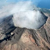 Núi lửa Sakurajima nhìn từ trên cao. (Nguồn: Internet)