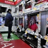 Một gian hàng bán sản phẩm của sony ở Tokyo. (Nguồn: Getty Images)