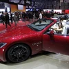 Chiếc Maserati GranCabrio Sport tại triển lãm ôtô Geneva. (Nguồn: Getty Images)