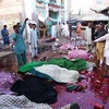 Hiện trường vụ đánh bom ở Punjab ngày 3/4. (Nguồn: THX/TTXVN)