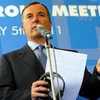 Ngoại trưởng Italy Franco Frattini tại cuộc họp báo của Nhóm tiếp xúc về Libya. (Nguồn: Getty Images)