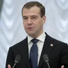 Tổng thống Nga Dmitry Medvedev. (Nguồn: Getty Images)