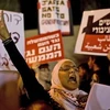 Người dân Israel biểu tình phản đối giá cả leo thang. (Nguồn: AP)