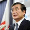 Bộ trưởng Kinh tế, Thương mại và Công nghiệp Yoshio Hachiro chính thức xin từ chức. (Nguồn: Getty Images)