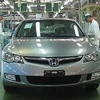 Một dây chuyền lắp ráp ôtô của Honda Việt Nam. (Nguồn: Internet)