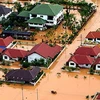 Cảnh ngập lụt nghiêm trọng ở Thái Lan. (Nguồn: Internet)
