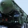 Tên lửa đạn đạo liên lục địa Voevoda. (Nguồn: moscowtopnews.com)