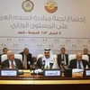 Ủy ban sáng kiến hòa bình Arập họp tại Doha. (Nguồn: france24.com)