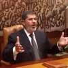 Tổng thống bị phế truất Mohamed Morsi phát biểu tại một địa điểm bí mật ở Ai Cập ngày 3/7. (Nguồn: AFP/TTXVN)