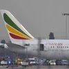 Chiếc Boeing 787 Dreanliner của hãng hàng không Ethiopia gặp nạn tại sân bay quốc tế Heathrow. (Nguồn: Reuters)