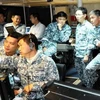 Các tướng lĩnh chỉ đạo cuộc tập trận. (Nguồn: news.asiaone.com)