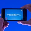 Mẫu smartphone BlackBerry 10. (Nguồn: The Canadian Press)