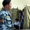 Khu lều bạt ở quận phía Đông Mátxcơva. (Nguồn: RIA Novosti) 