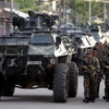 Quân đội Philippines được triển khai để ổn định tình hình tại thành phố Zamboanga. (Nguồn: sfgate.com)
