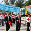 Đoàn đại biểu Việt Nam dự Liên hoan hữu nghị nhân dân biên giới Việt-Trung năm 2009. (Ảnh minh họa: Internet)