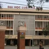 Đại học Luật Hà Nội là một trong những trường đại học có diện tích chật hẹp nhất ở Thủ đô. (Ảnh: Internet)