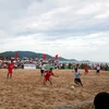 Quang cảnh một trận đấu bóng đá bãi biển. (Ảnh minh họa. Nguồn: internet).