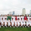 Các cầu thủ U16 Việt Nam. (Nguồn: Liên đoàn bóng đá Việt Nam).