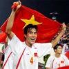 Nụ cười sẽ lại nở trên môi các tuyển thủ Việt Nam tại giải bóng đá VFF Sonha Cup 2010. (Ảnh: Hoàng Hà).