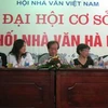 Đại hội cơ sở khối nhà văn Hà Nội (Ảnh: Thúy Mơ/ Vietnam+)