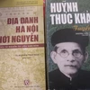 Một số cuốn sách được giải. (Ảnh: Thiên Linh/ Vietnam+)