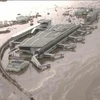 Sân bay Sendai chìm trong biển nước (Nguồn:THX/TTXVN)
