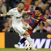 Liệu Villa có vượt qua được Pepe để ghi bàn cho Barca? (Nguồn: Getty Images)